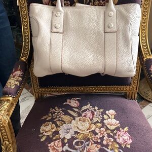 Michael Kors Cream Textured Tote